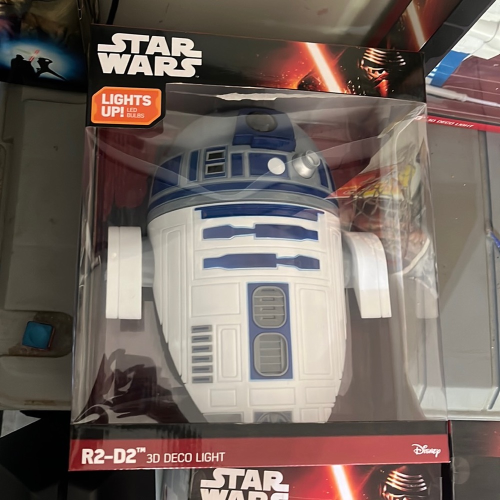 Star Wars💫 R2-D2 3D Deco Light 💡